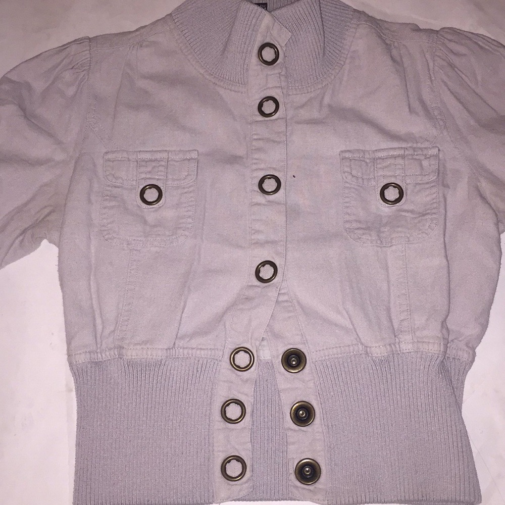 Wet Seal Cropped Jacket - Picture 2 of 7